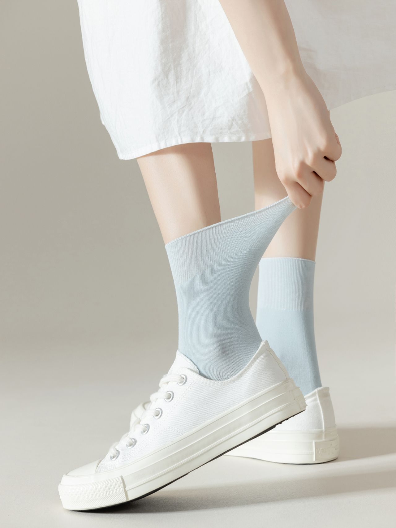 平底 圆头 低帮 系带 深口鞋  - VALI鞋履AI设计主图