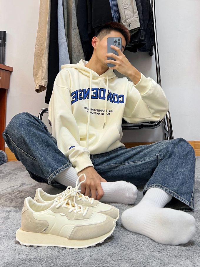 牛仔面料 洗水 蓝黑色 中国蓝 美式复古 复古 运动 