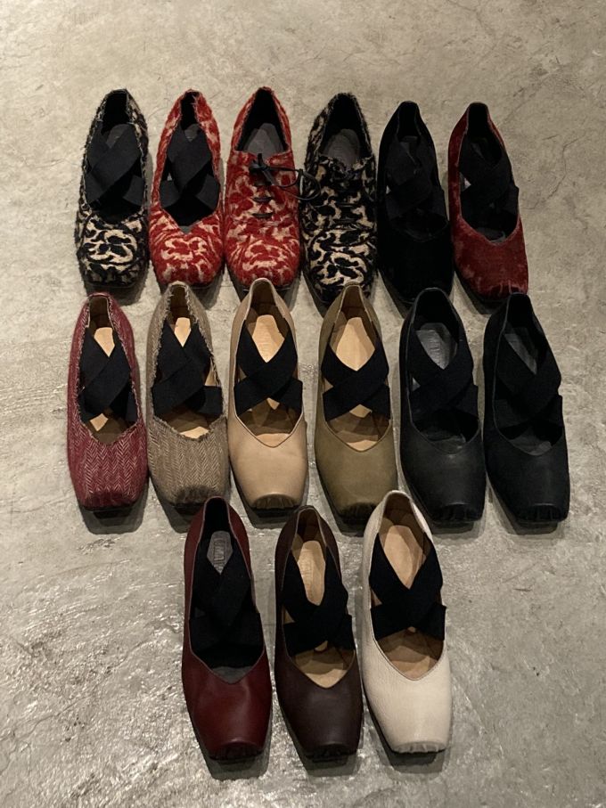 方头 松紧带 中口鞋 皮革 