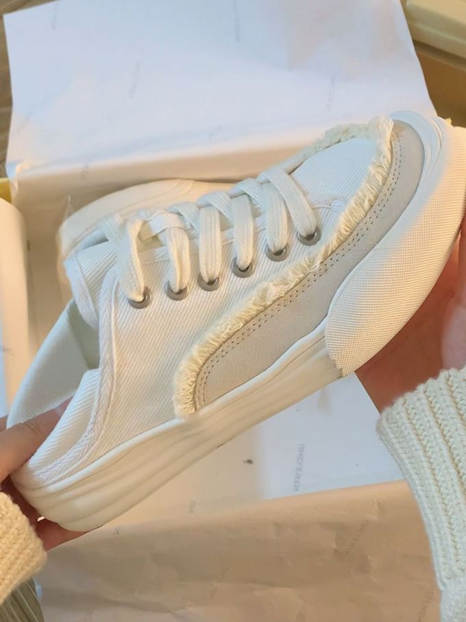 平底 圆头 低帮 系带 深口鞋 