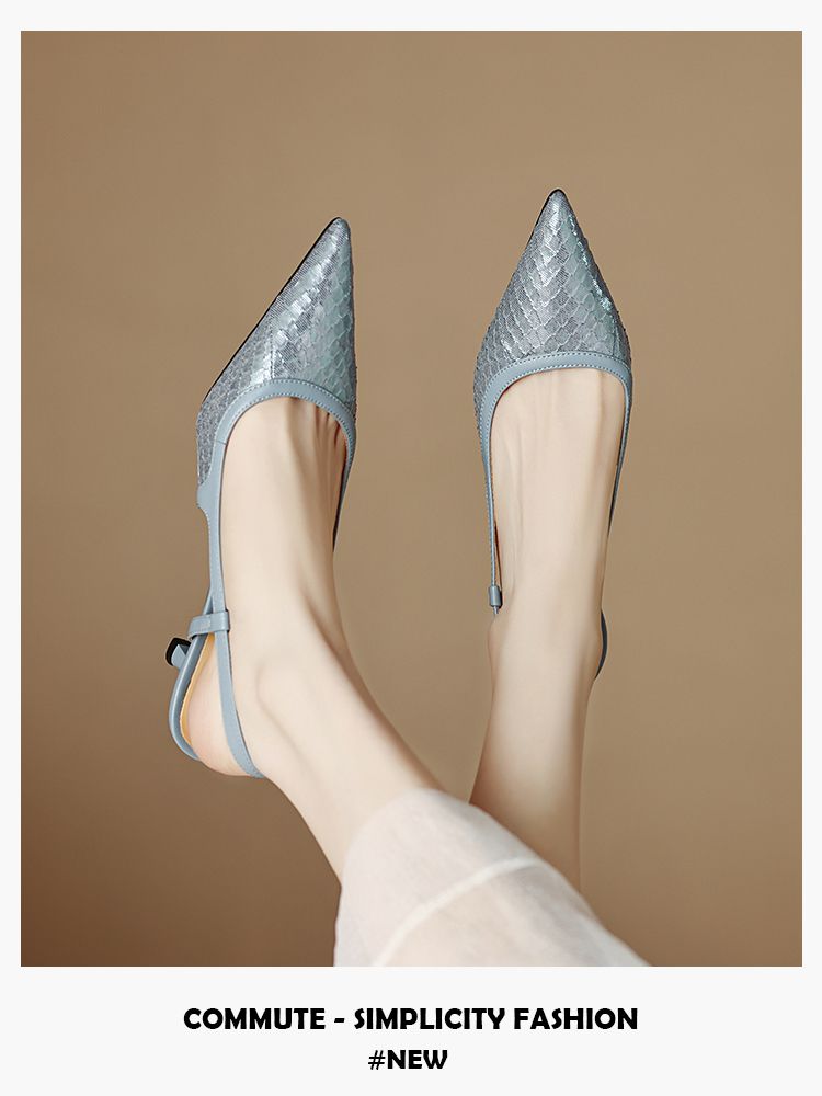 尖头 低帮 袢扣 浅口鞋  - VALI鞋履AI设计主图