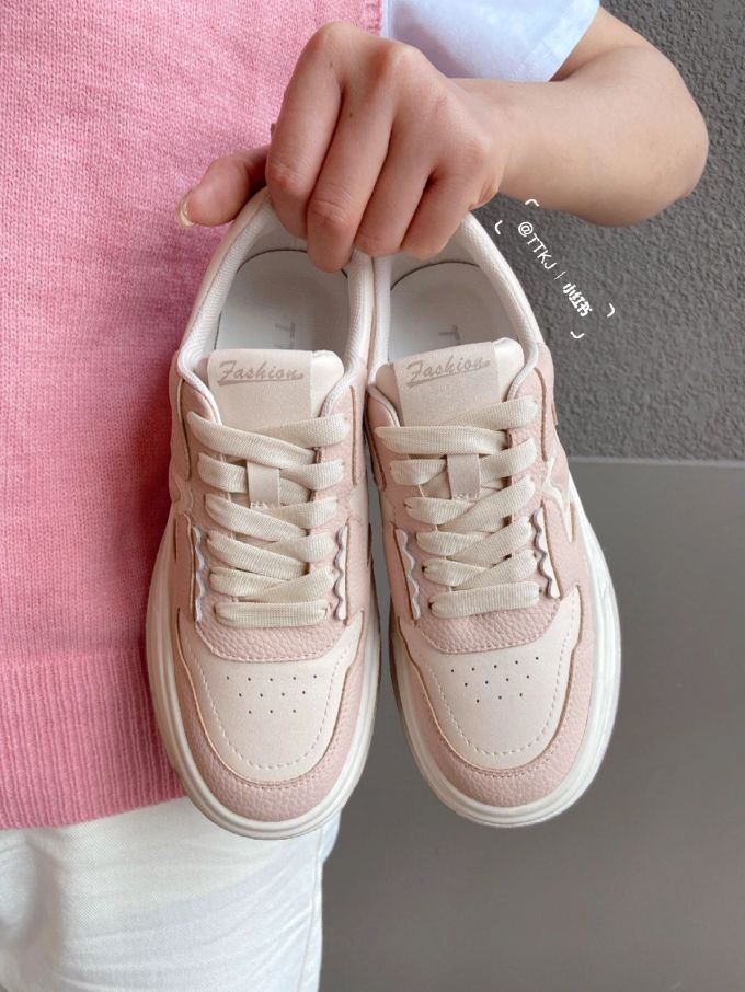 圆头 系带 深口鞋 皮革 