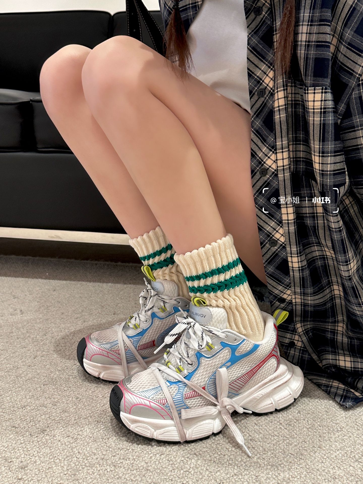 厚底 圆头 低帮 系带 深口鞋  - VALI鞋履AI设计主图