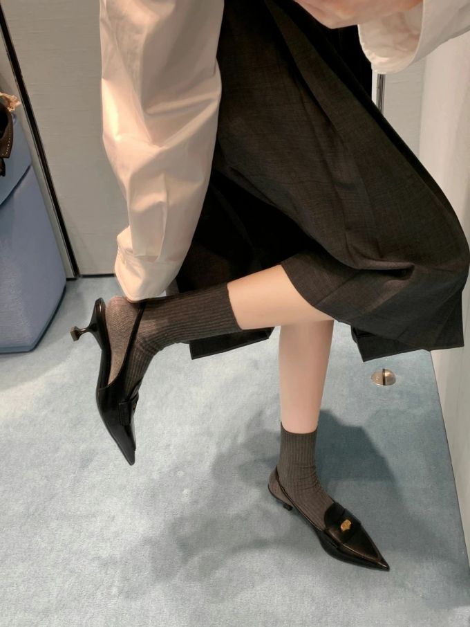 异形跟 中跟 低筒 