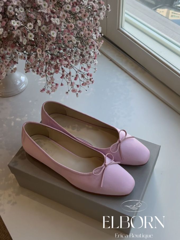 方头 低帮 一脚蹬 浅口鞋 皮革 