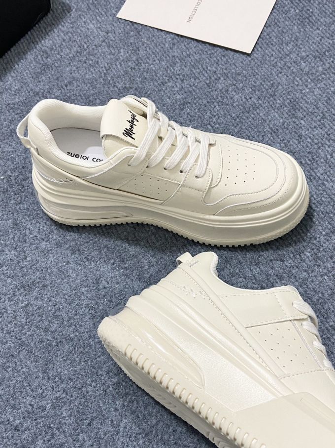 平底 圆头 低帮 松紧带 深口鞋 皮革 