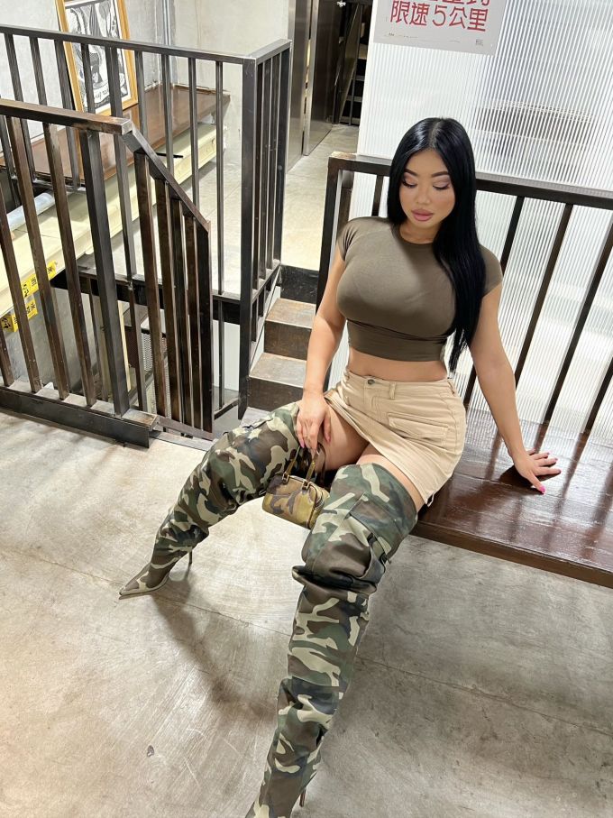 粗跟 中跟 中筒 皮革 