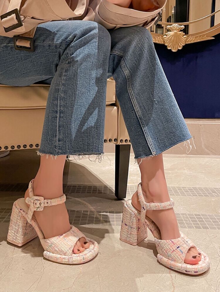 牛仔面料 洗水 毛边 轿车黑 暴雨灰 沥青色  - VALI鞋履AI设计主图