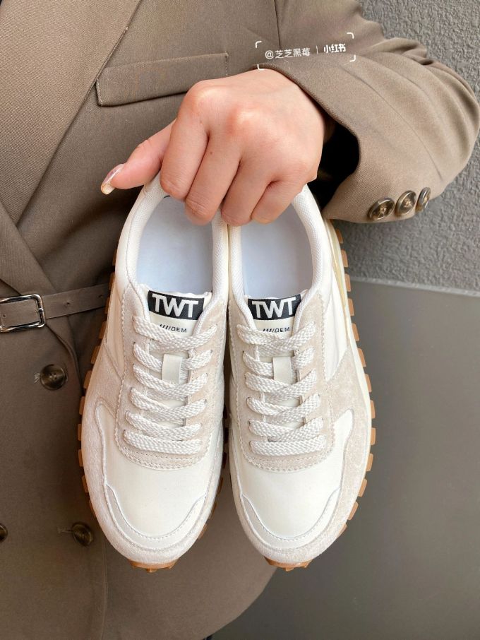 圆头 低帮 系带 深口鞋 