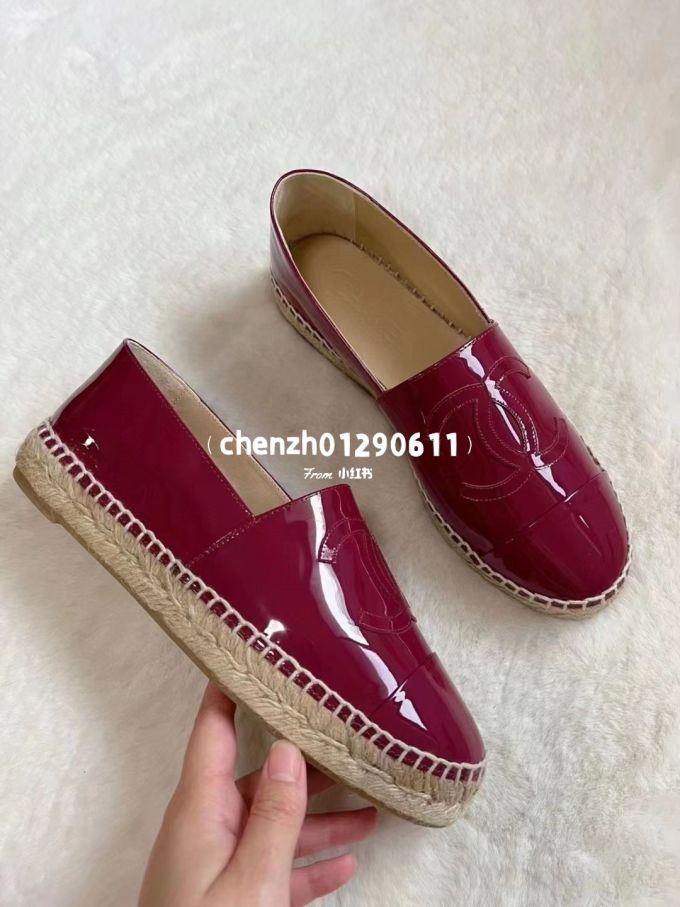 平底 圆头 低帮 一脚蹬 深口鞋 皮革 