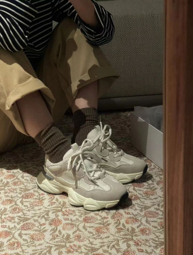 厚底 圆头 低帮 系带 深口鞋 