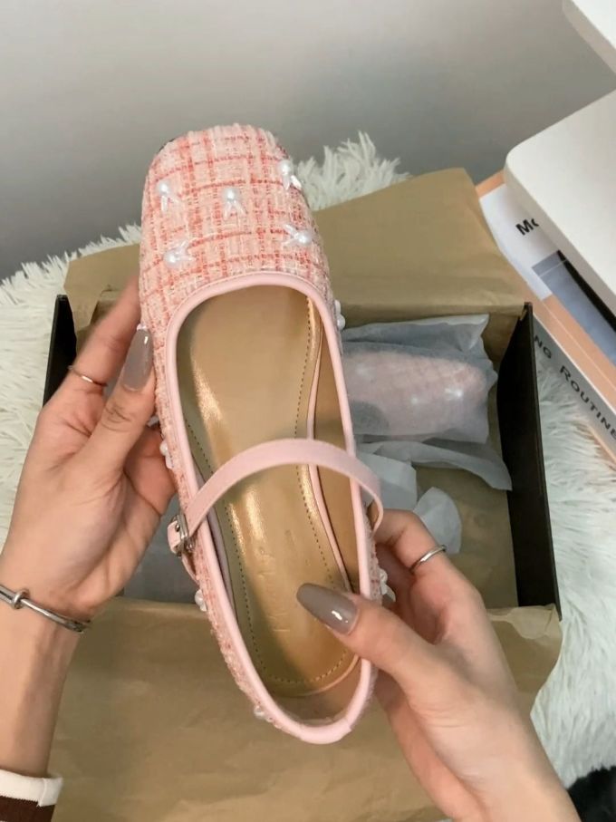 圆头 袢扣 中口鞋 