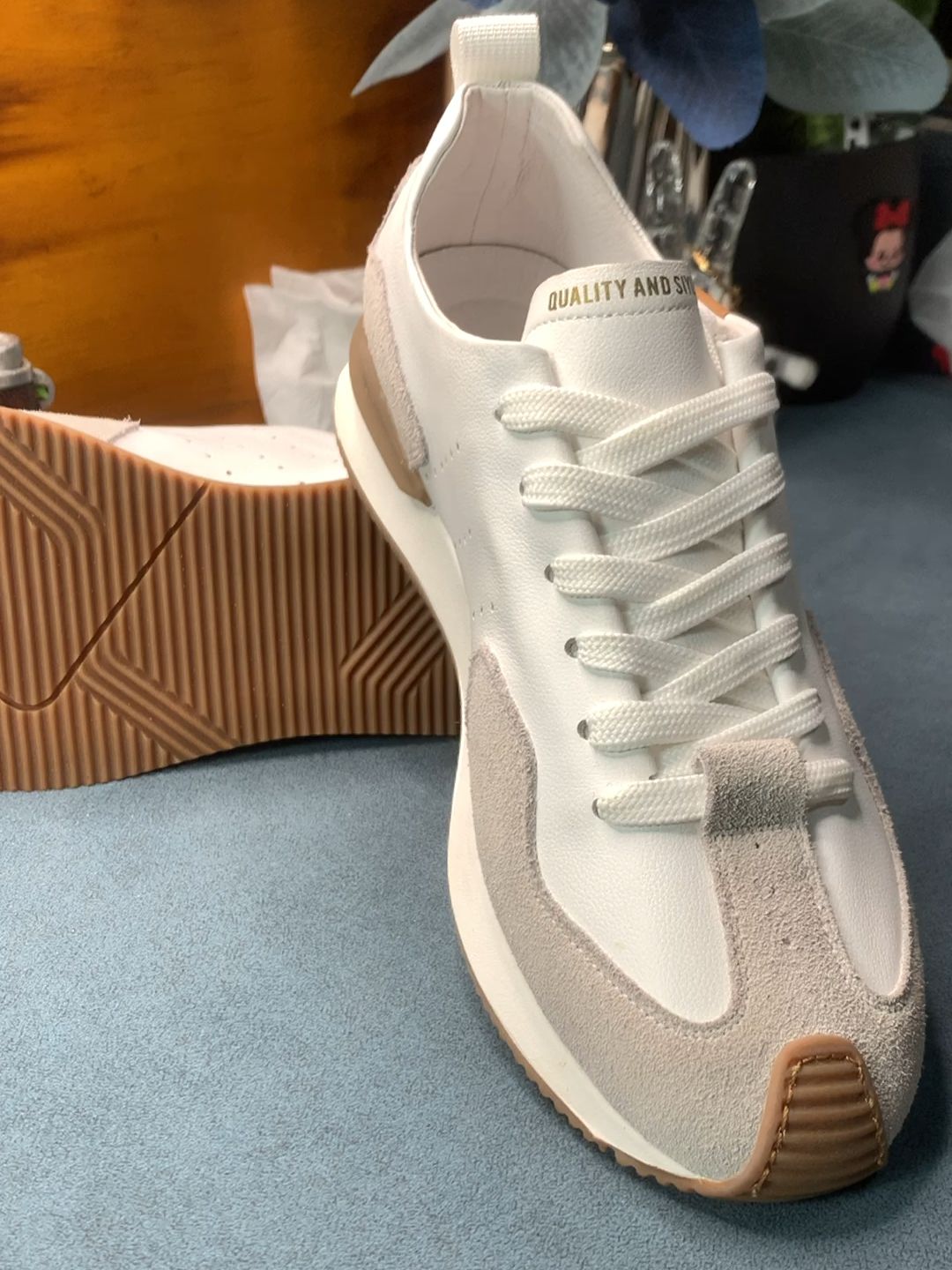 圆头 低帮 系带 深口鞋  - VALI鞋履AI设计主图