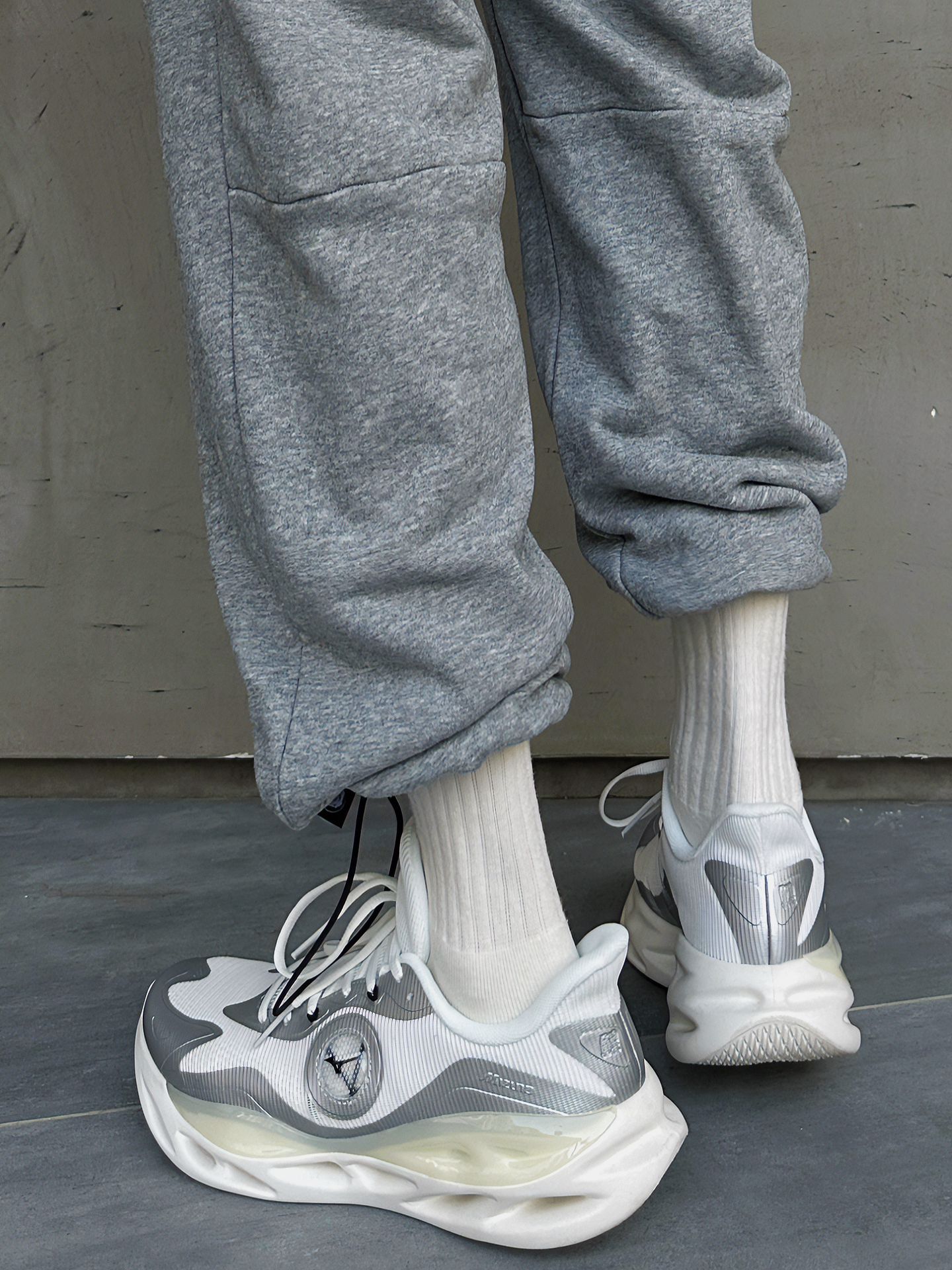 厚底 圆头 低帮 系带 深口鞋  - VALI鞋履AI设计主图