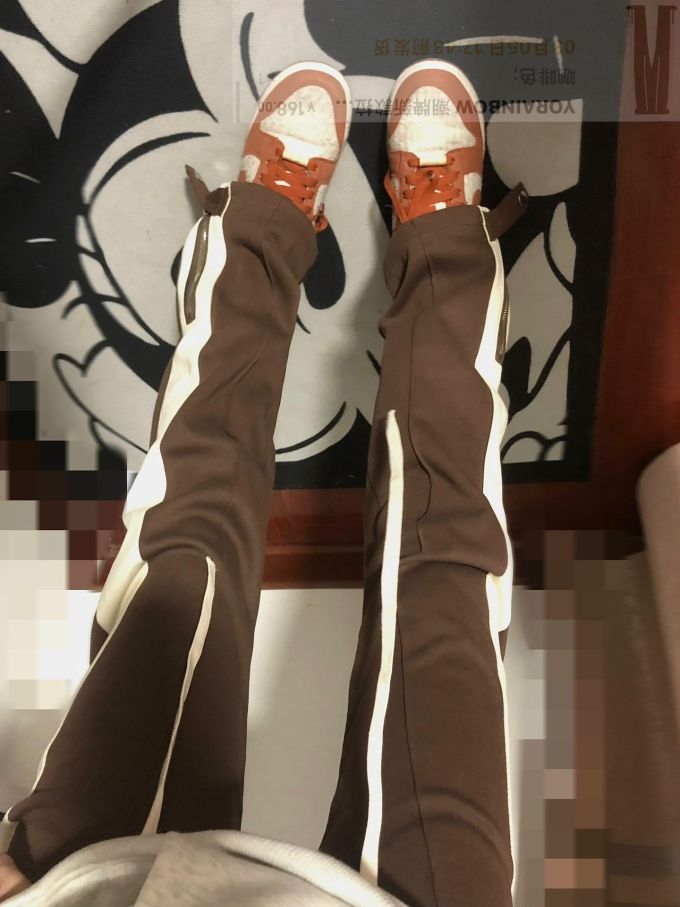 撞色/渐变 边缘装饰 暗土褐色 僧袍色 基础绳带 都市 性感 