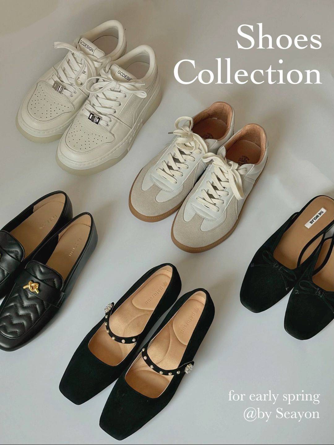 方头 低帮 袢扣 浅口鞋 皮革  - VALI鞋履AI设计主图