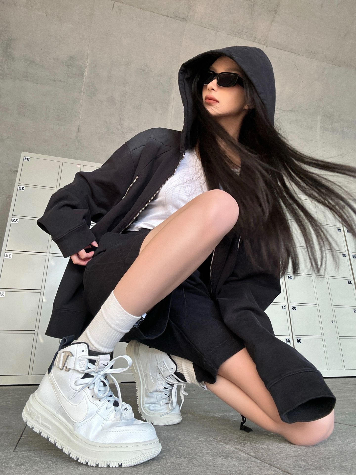 厚底 圆头 高帮 系带 深口鞋  - VALI鞋履AI设计主图