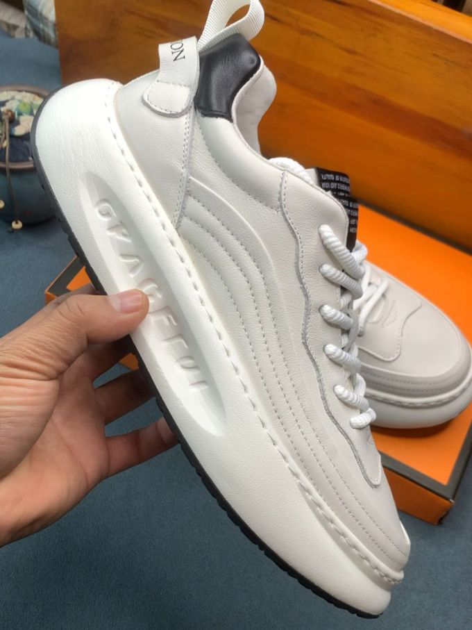 平底 圆头 低帮 系带 深口鞋 皮革 