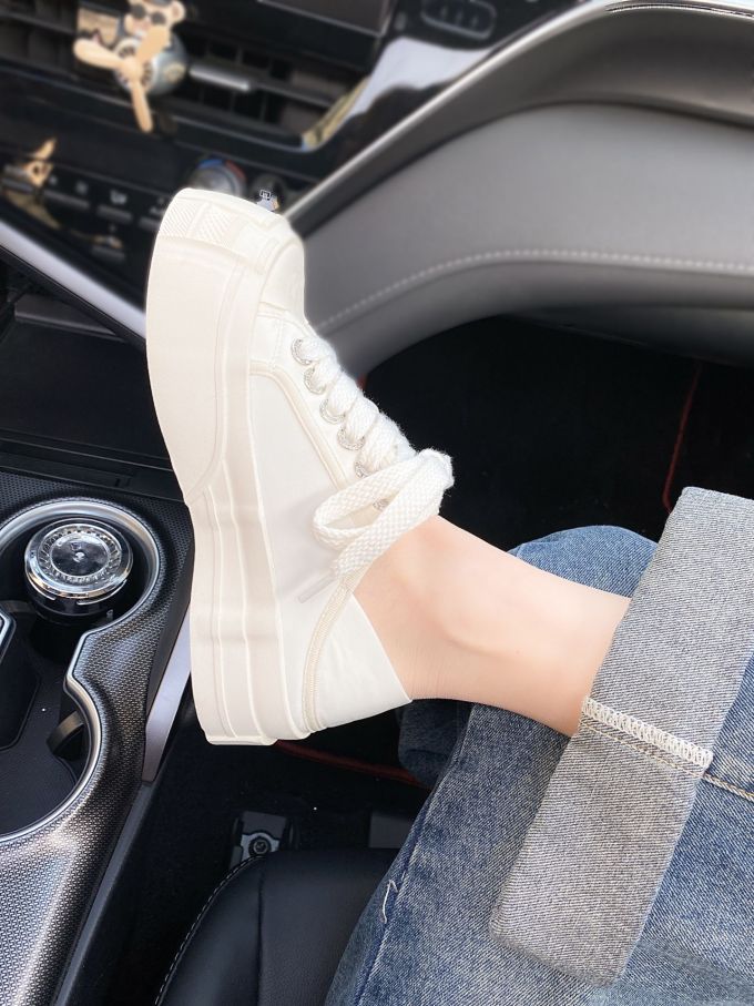 厚底 低帮 松紧带 深口鞋 