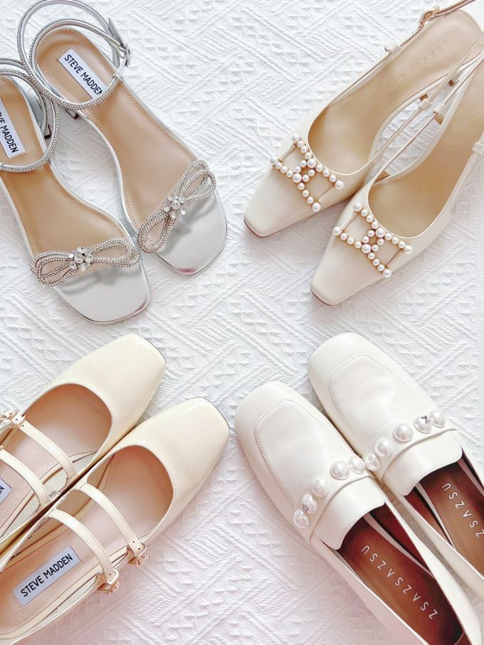 尖头 袢扣 浅口鞋 皮革 