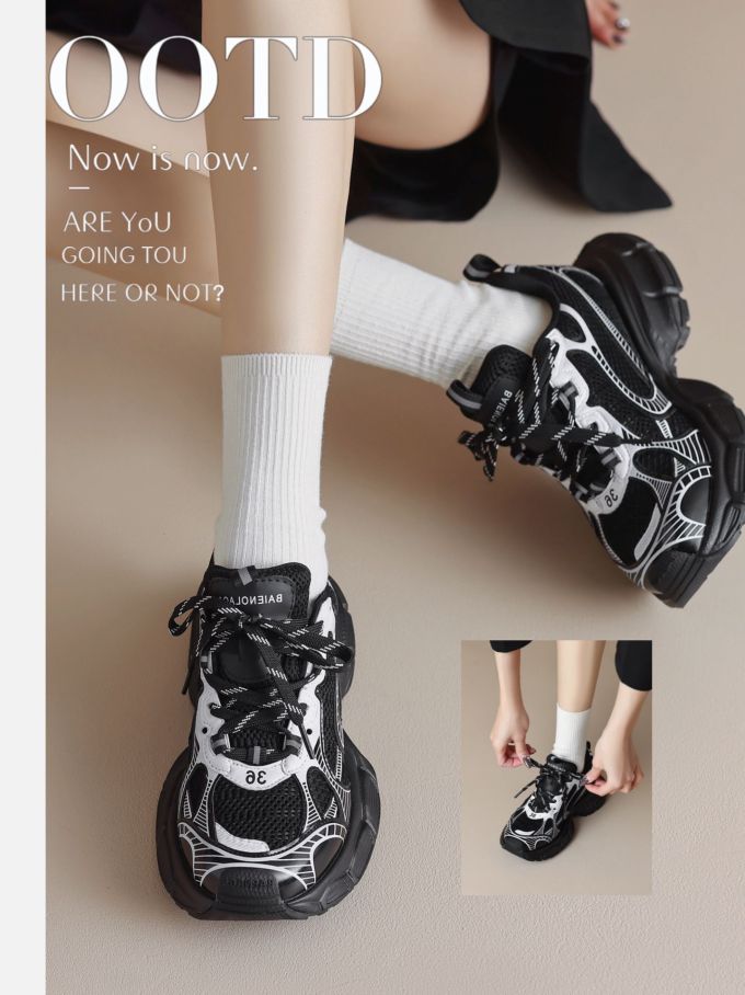 圆头 低帮 系带 BOA 深口鞋 