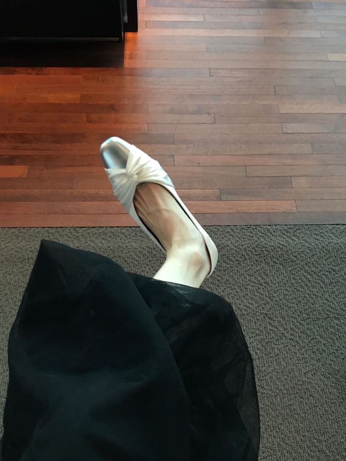 方头 低帮 松紧带 中口鞋 皮革 