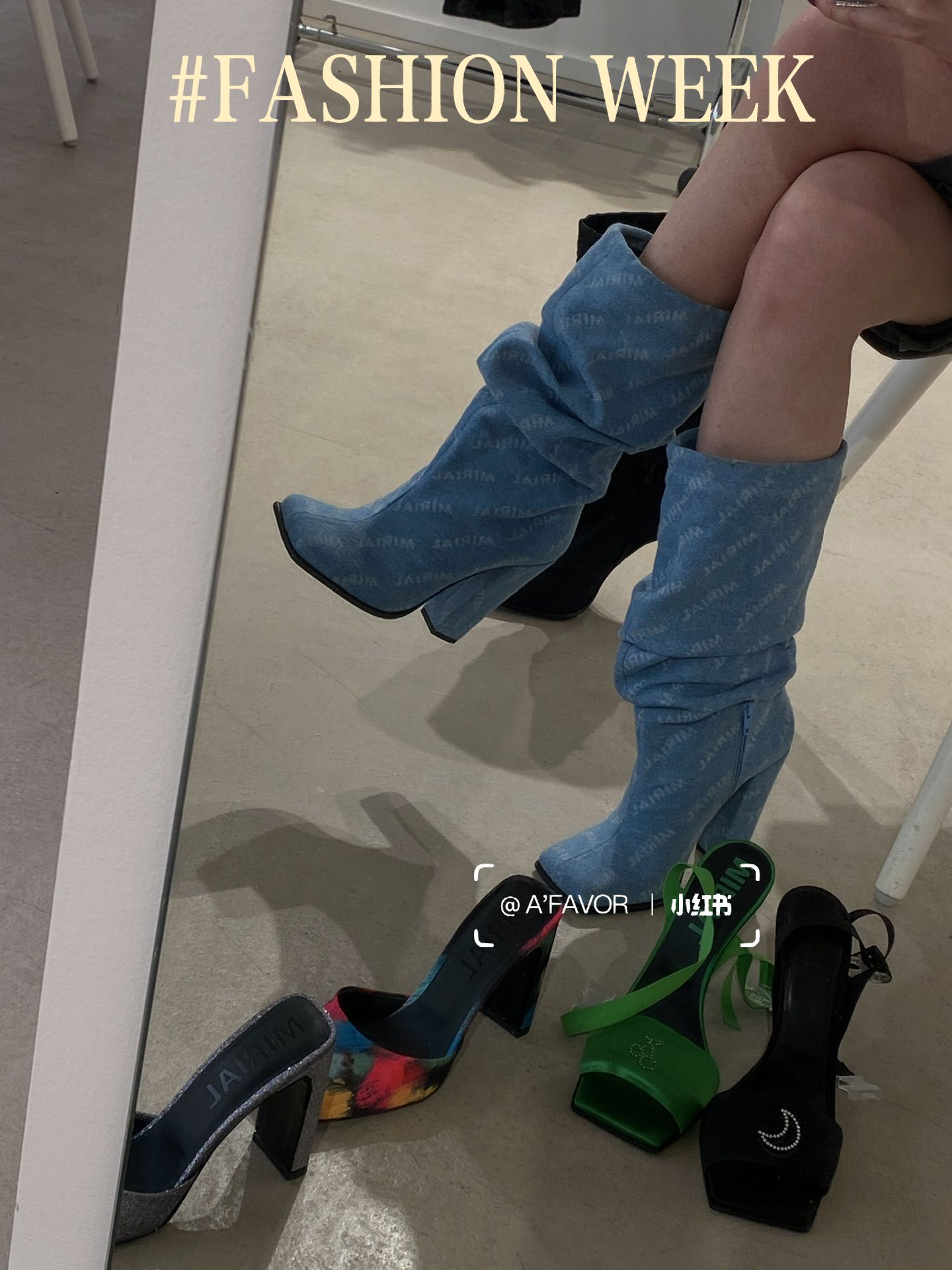 粗跟 中跟 尖头 低筒 皮革  - VALI鞋履AI设计主图