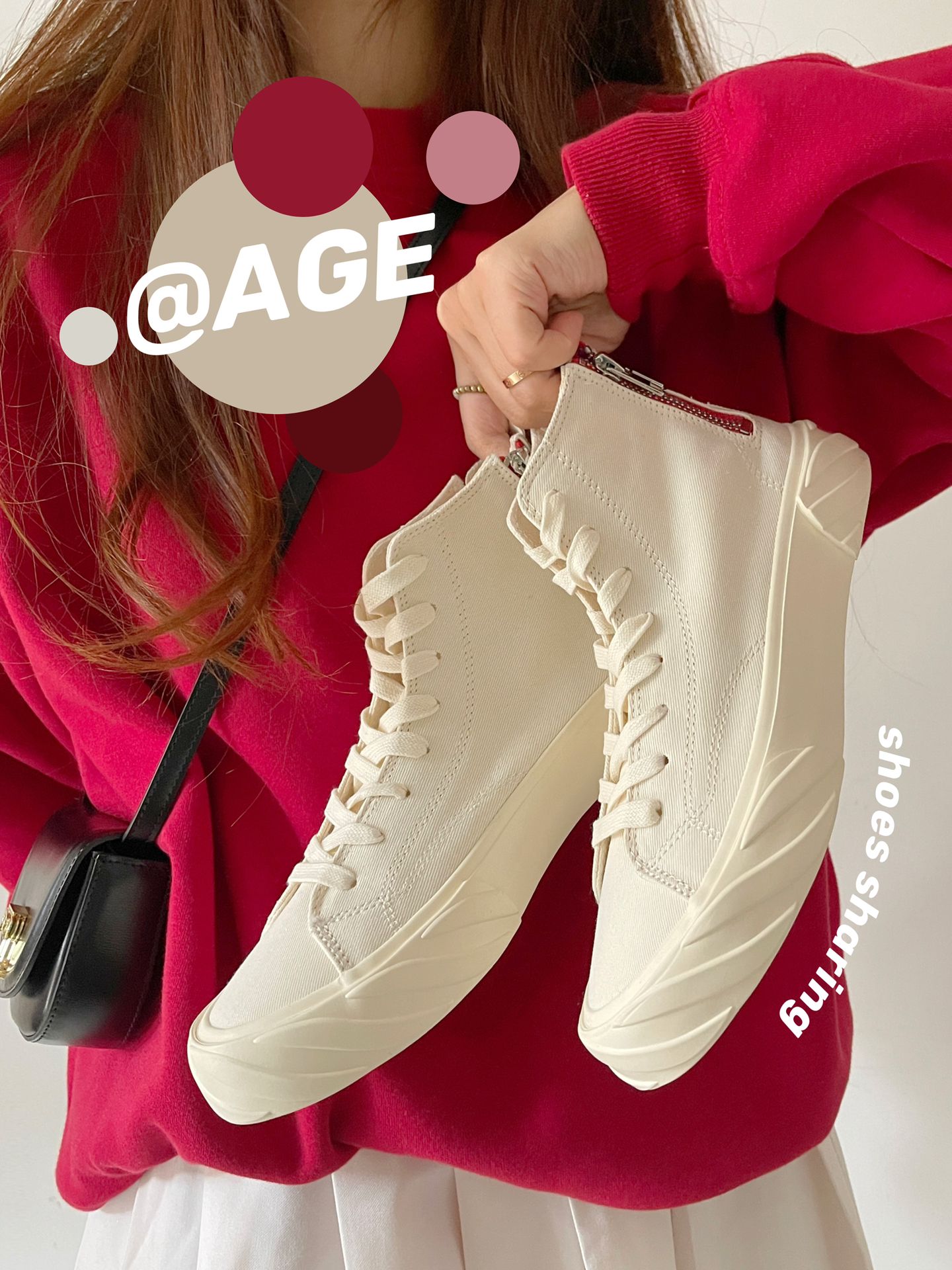 平底 圆头 低帮 系带 深口鞋 网面 拉链  - VALI鞋履AI设计主图