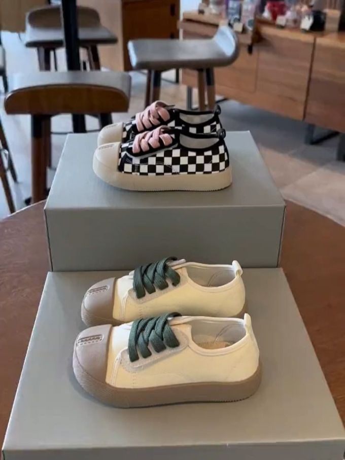 平底 异形头-分趾 低帮 系带 深口鞋 