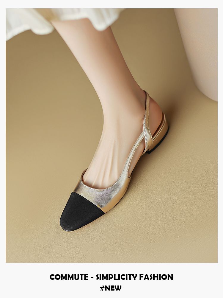 平底 尖头 低帮 一脚蹬 浅口鞋  - VALI鞋履AI设计主图