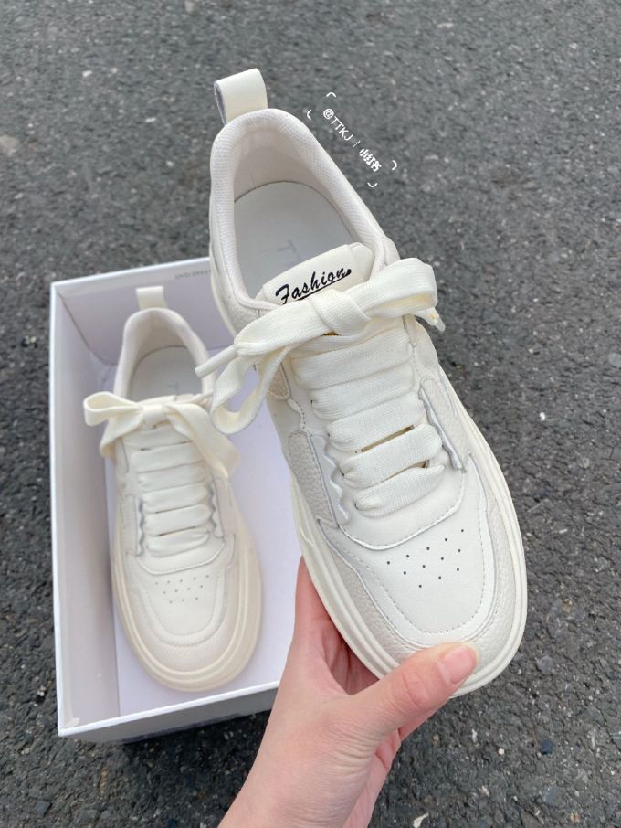 圆头 魔术贴 深口鞋 皮革 