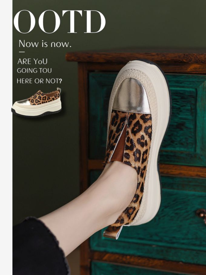 厚底 圆头 低帮 松紧带 深口鞋 