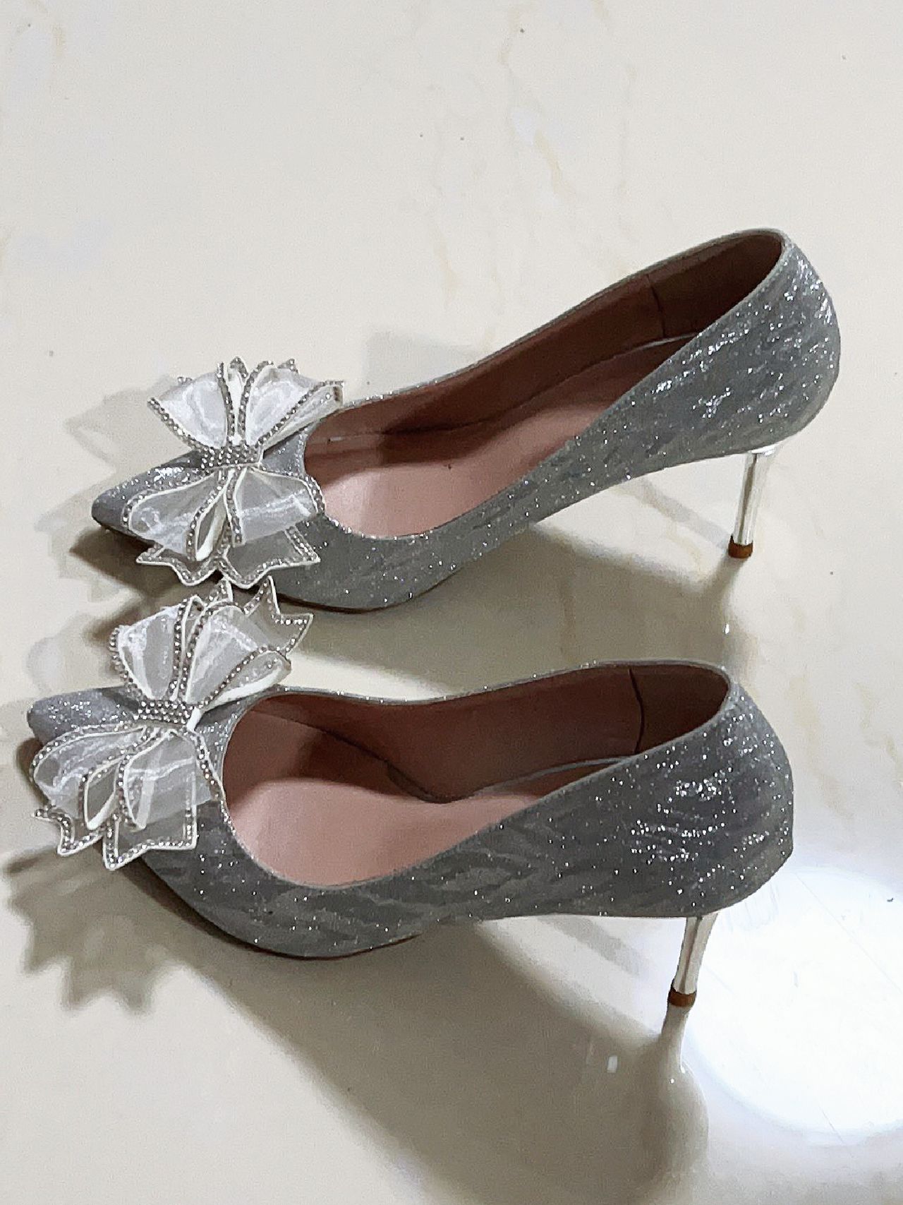 细跟 高跟 尖头 低帮 一脚蹬 浅口鞋  - VALI鞋履AI设计主图