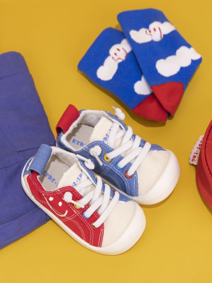 平底 圆头 低帮 系带 深口鞋 