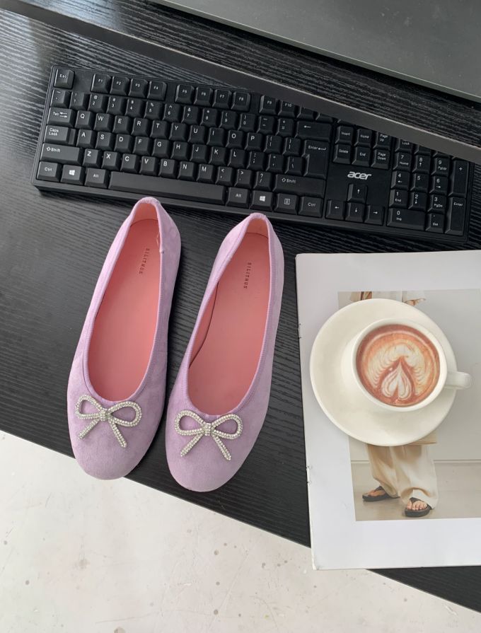 圆头 低帮 一脚蹬 浅口鞋 