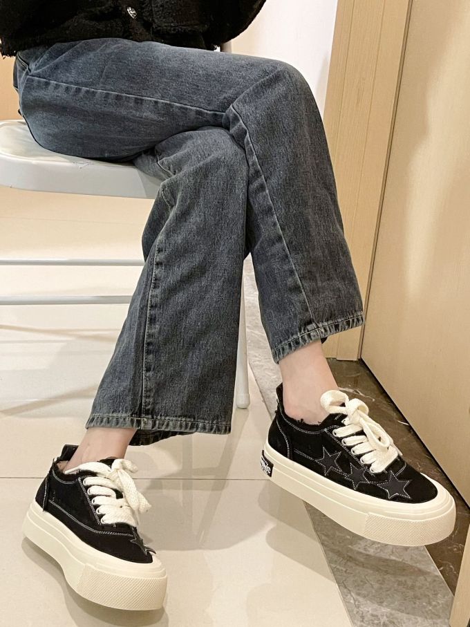 牛仔面料 洗水 踢踏舞鞋色 