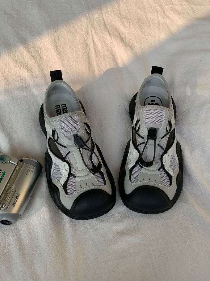 圆头 低帮 BOA 深口鞋 网面 