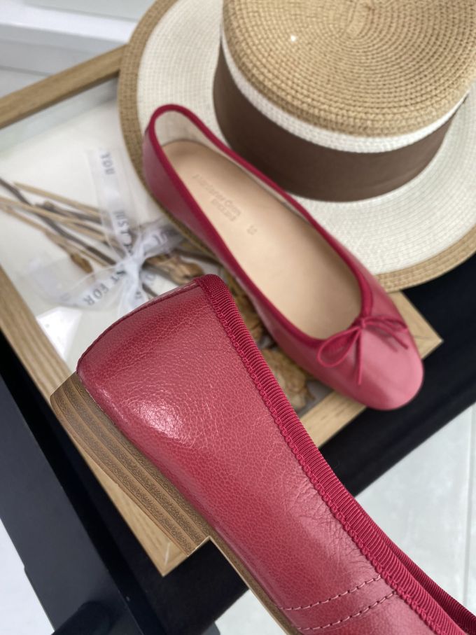 圆头 低帮 一脚蹬 浅口鞋 皮革 