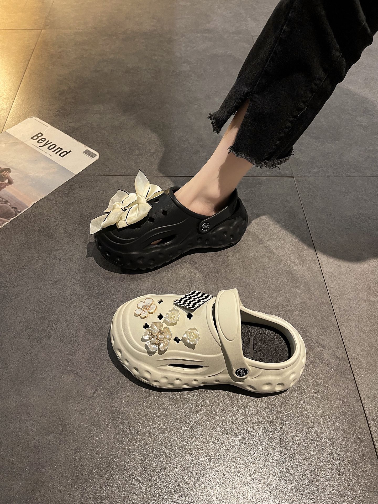 厚底 圆头 低帮 深口鞋  - VALI鞋履AI设计主图