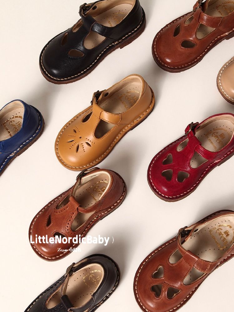 圆头 袢扣 深口鞋 皮革  - VALI鞋履AI设计主图