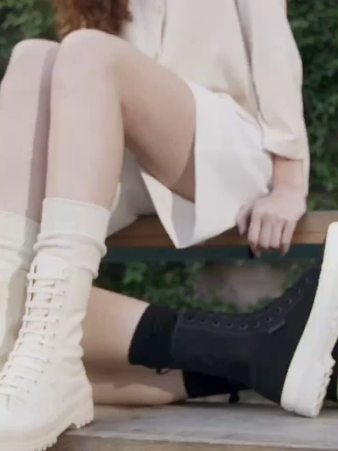 粗跟 中跟 圆头 系带 低筒 皮革 