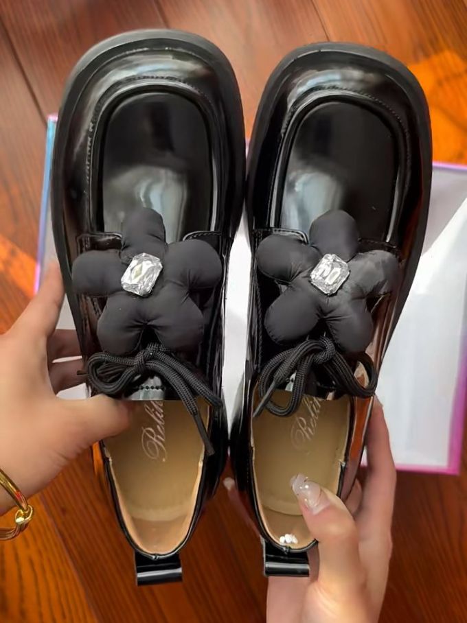 圆头 魔术贴 深口鞋 