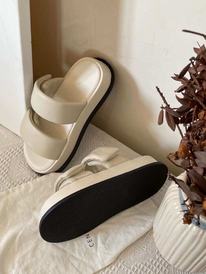 平底 圆头 低帮 魔术贴 深口鞋 皮革 