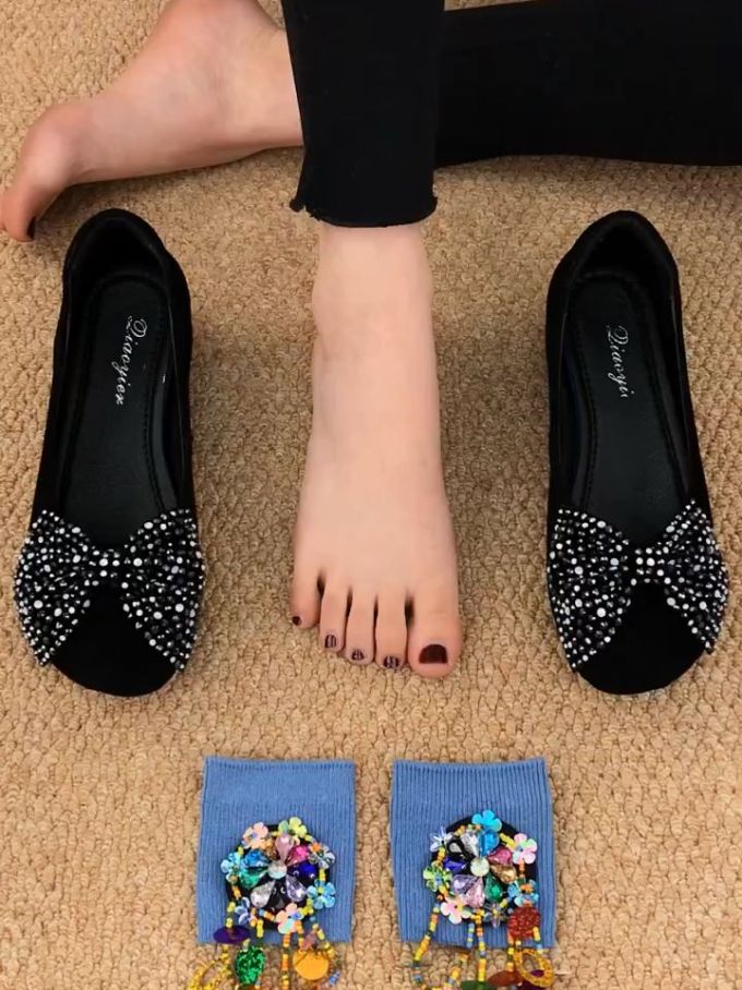 圆头 低帮 一脚蹬 中口鞋 