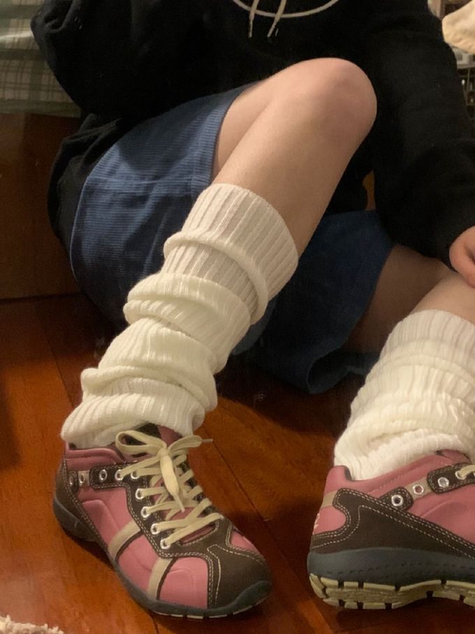 平底 圆头 高帮 系带 深口鞋 