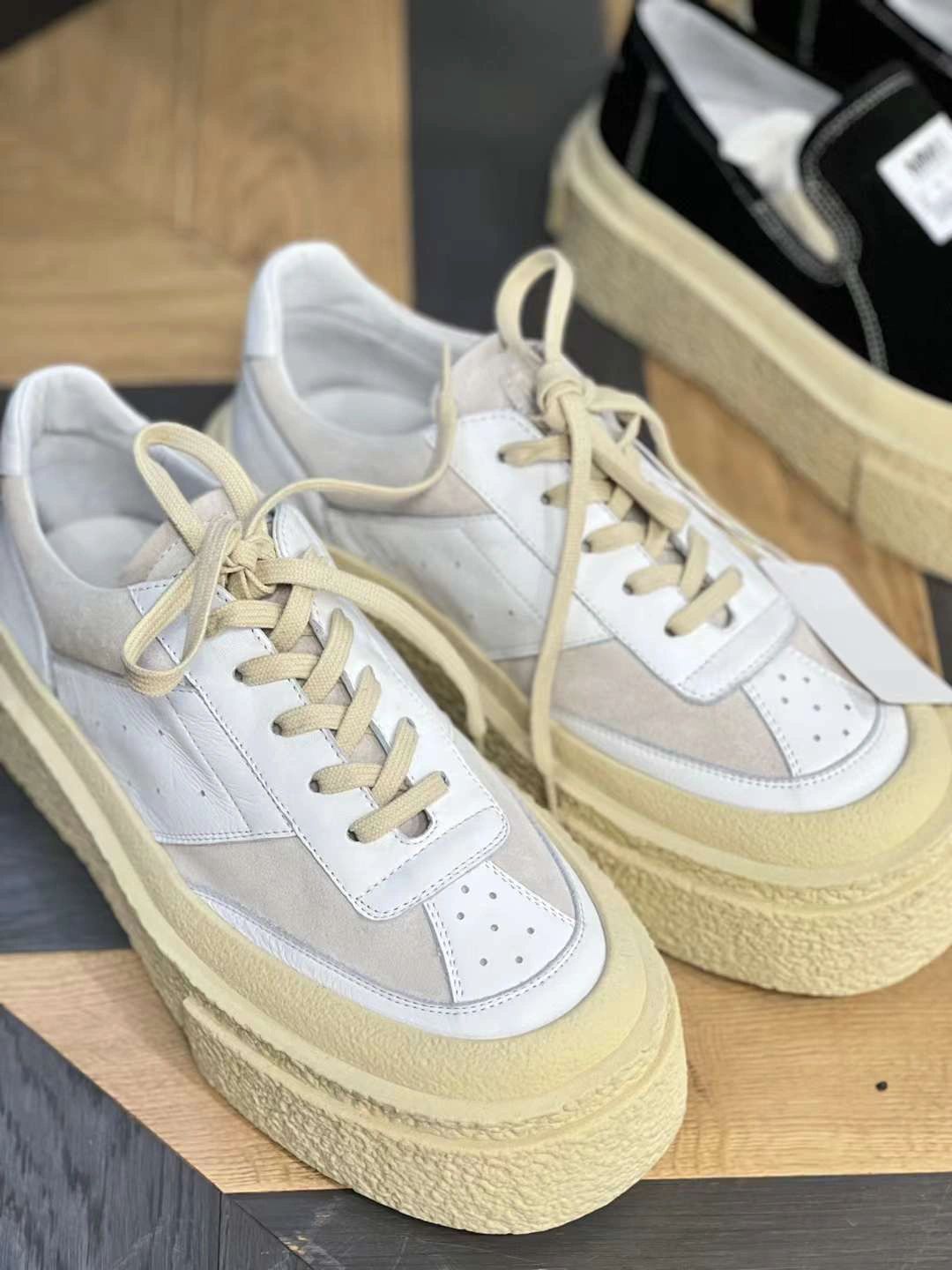 平底 圆头 低帮 系带 深口鞋  - VALI鞋履AI设计主图