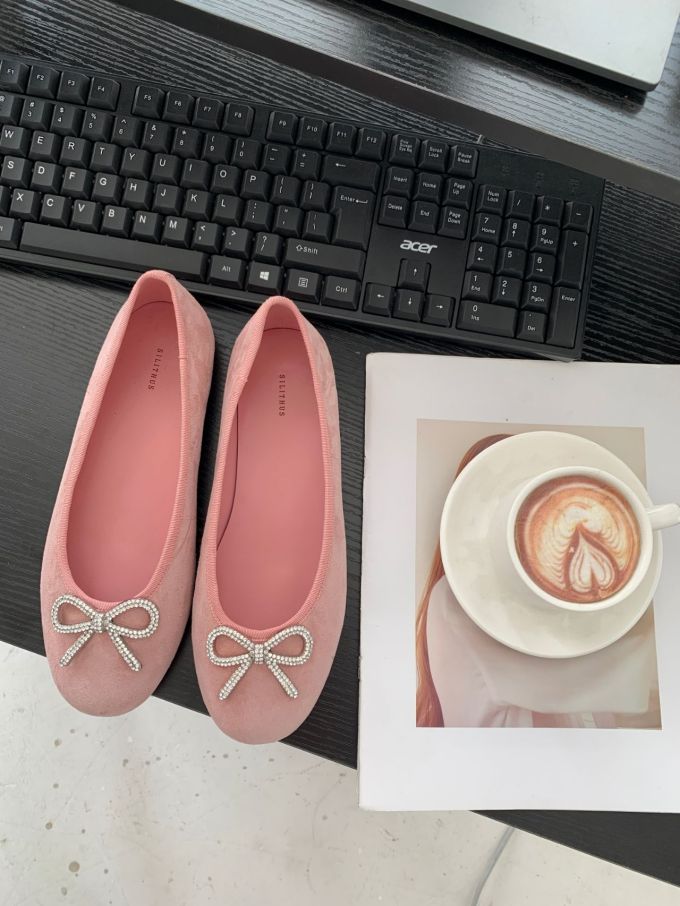 圆头 低帮 一脚蹬 浅口鞋 皮革 