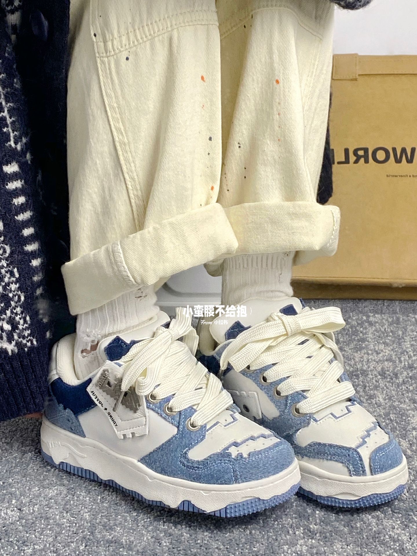 圆头 低帮 系带 深口鞋 蕾丝  - VALI鞋履AI设计主图