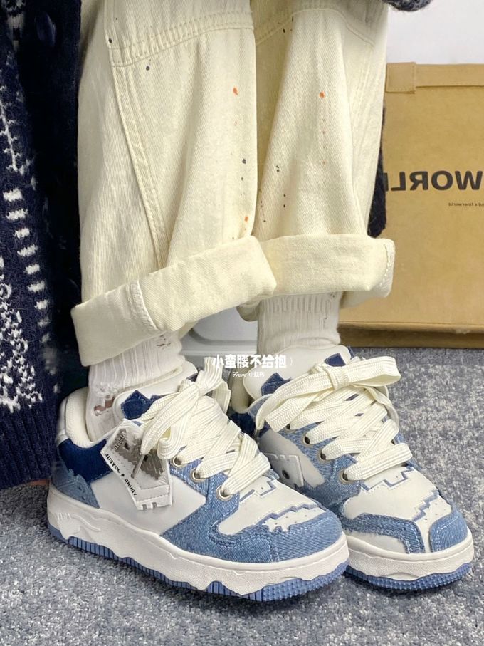 圆头 低帮 系带 深口鞋 蕾丝 