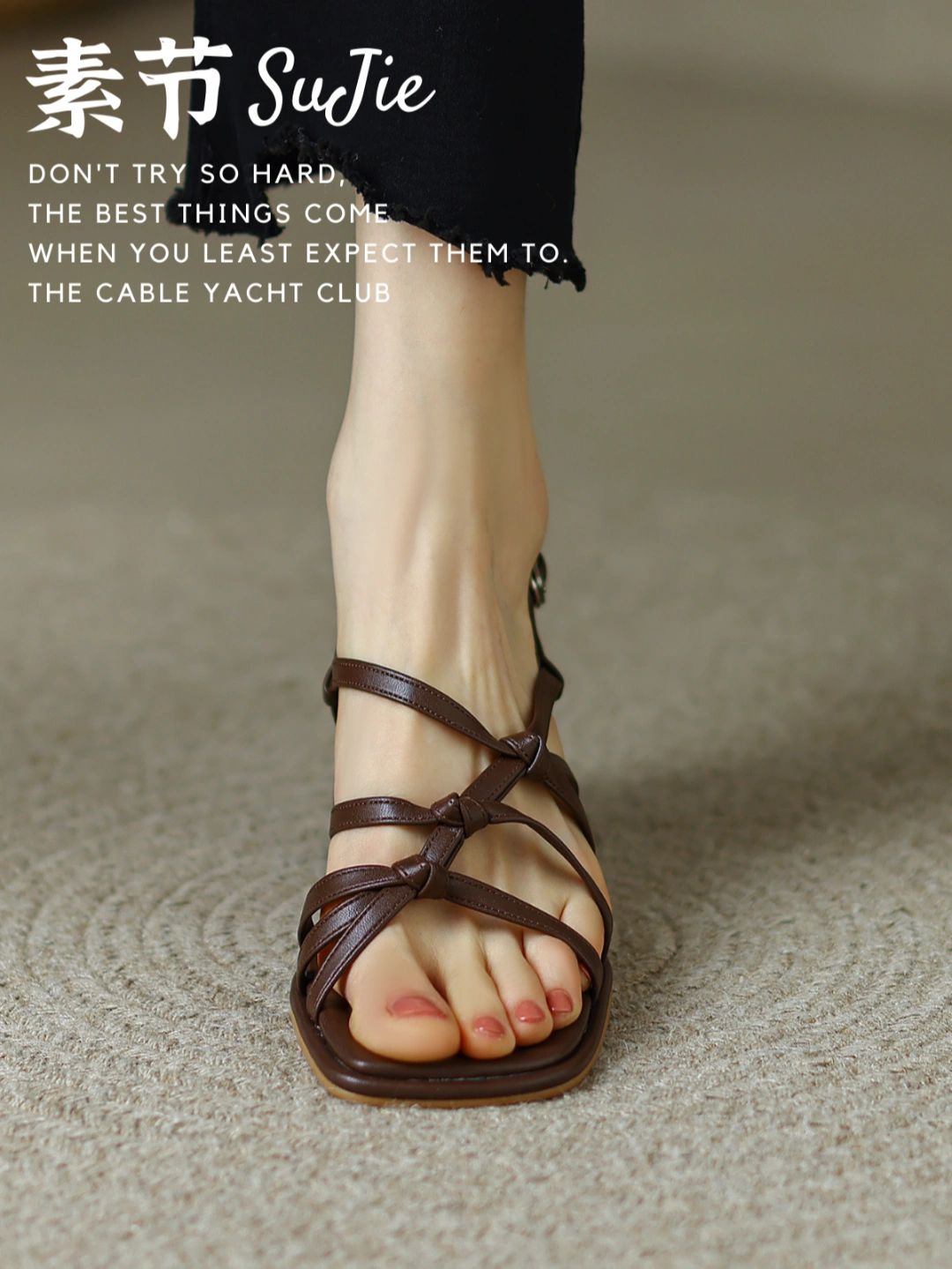 圆头 皮革  - VALI鞋履AI设计主图